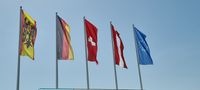 Flaggen in Überlingen am Bodensee. (Quelle: Tobias Daniel)
