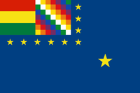 Seekriegsflagge von Bolivien