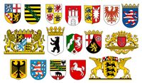 Wappen der 16 Bundesländer. (Quelle: Adobe Stock)
