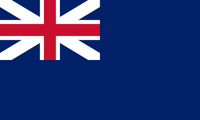 Dienstflagge K&ouml;nigreich Gro&szlig;britannien (1707-1801)