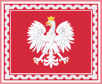 Standarte des Pr&auml;sident der Republik Polen