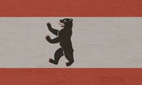 Flagge von Berlin (Quelle: Kaufdex auf Pixabay)