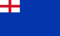 &quot;Blue Ensign&quot; von England (1620-1707)